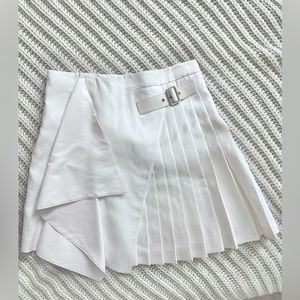 Salvatore Ferragamo White Mini Skirt